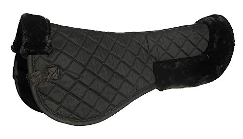 Rhinegold 0 Comfort Saddle Pad-Cob-Black Sattelauflage, Schwarz von Rhinegold