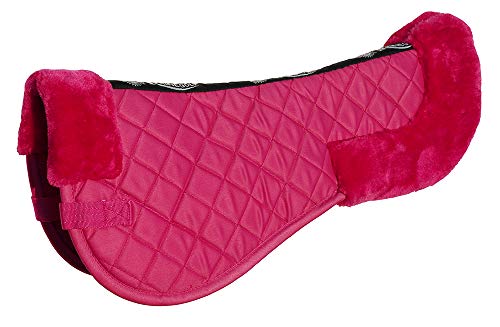 Rhinegold 0 Comfort Saddle Pad-Full-Raspberry Sattelauflage, Himbeere, Volle Größe von Rhinegold