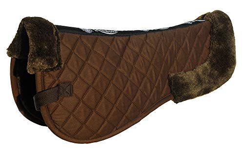 Rhinegold 0 Comfort Saddle Pad-Pony-Brown Sattelauflage, braun von Rhinegold