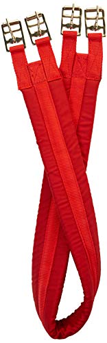 Rhinegold 0 Cotton Padded Girth-42-Red Gurt, rot, 106,7 cm von Rhinegold