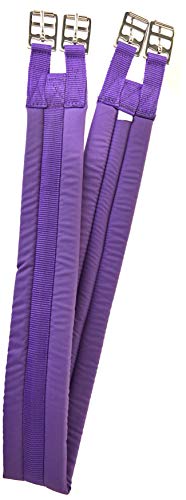 Rhinegold 0 Cotton Padded Girth-50-Purple Gurt, violett, 127 cm Rhinegold 0 Cotton Padded Girth-50-Purple Gurt, violett, 127 cm von Rhinegold