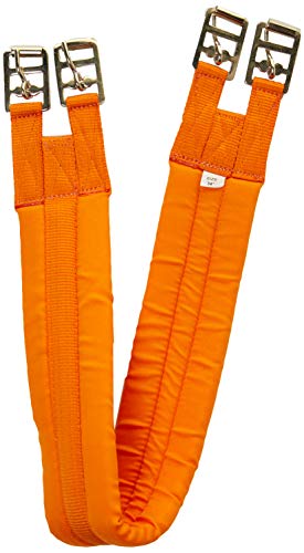 Rhinegold 0 Cotton Padded Girth-52-Tangerine Gurt, 132,08 cm von Rhinegold