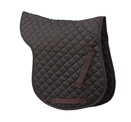 Rhinegold 0 Cotton Quilted Numnah-Cob-Brown, braun Rhinegold 0 Cotton Quilted Numnah-Cob-Brown, braun von Rhinegold