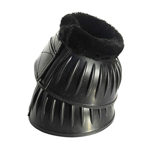 Rhinegold 0 Fleece Trim Over-Reach Boot-Medium Black Hufglocken, Schwarz, M Rhinegold 0 Fleece Trim Over-Reach Boot-Medium Black Hufglocken, Schwarz, M von Rhinegold