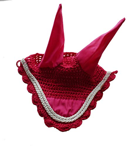 Rhinegold 0 Fly Veil/Noise Muffler-Pony-Raspberry Fliegenschleier, Himbeere Rhinegold 0 Fly Veil/Noise Muffler-Pony-Raspberry Fliegenschleier, Himbeere von Rhinegold