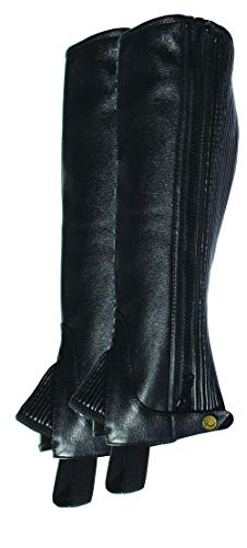 Rhinegold 0 Leather 1/2 Chaps-Small-Black Gamaschen, Schwarz, Größe S Rhinegold 0 Leather 1/2 Chaps-Small-Black Gamaschen, Schwarz, Größe S von Rhinegold