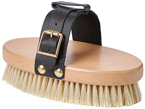 Rhinegold 0 Leather Strap Body Brush Pflegebürste, Pferdezubehör, holzfarben, Einheitsgröße Rhinegold 0 Leather Strap Body Brush Pflegebürste, Pferdezubehör, holzfarben, Einheitsgröße von Rhinegold