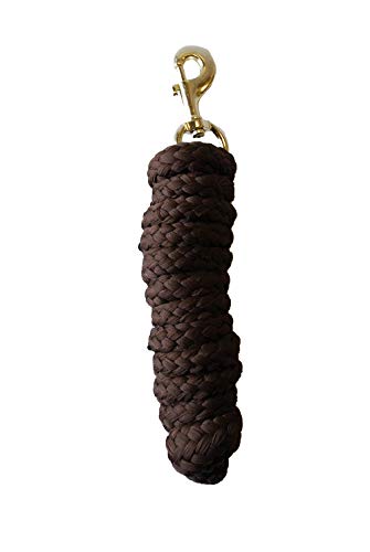 Rhinegold 0 Luxe Lead Rope-Brown Führleine, braun, Einheitsgröße Rhinegold 0 Luxe Lead Rope-Brown Führleine, braun, Einheitsgröße von Rhinegold