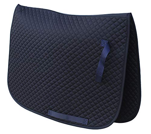 Rhinegold 0 Pro Choice Saddle Pad-Full-Navy Schabracke, Volle Größe von Rhinegold