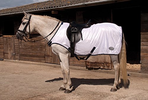 Rhinegold 0 Ride-On Fly Rug, weiß, 1,7 m von Rhinegold