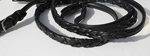 Rhinegold 0 Softee Leather Laced Reins-Havana Zügel, Einheitsgröße Rhinegold 0 Softee Leather Laced Reins-Havana Zügel, Einheitsgröße von Rhinegold