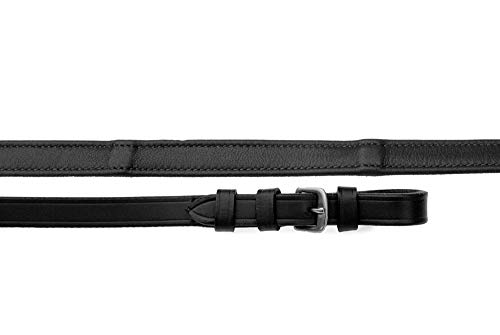Rhinegold 30 DE Softee Zügel, 147,3 cm, Schwarz, 147,32 cm Rhinegold 30 DE Softee Zügel, 147,3 cm, Schwarz, 147,32 cm von Rhinegold