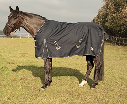 Rhinegold Unisex-Erwachsene Torrent Outdoor-Teppich, 4/9, Schwarz, 1,4 m Rhinegold Unisex-Erwachsene Torrent Outdoor-Teppich, 4/9, Schwarz, 1,4 m von Rhinegold