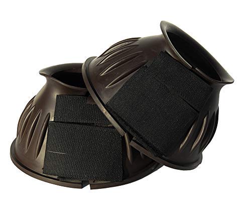 Rhinegold 0 Velcro Over-Reach Boots-Medium-Brown Hufglocken, braun, M Rhinegold 0 Velcro Over-Reach Boots-Medium-Brown Hufglocken, braun, M von Rhinegold