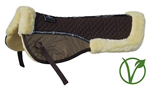 Rhinegold 448-c-brn/Nat Luxe Pelz-Halb-Pad, Braun/Natur, Cob Rhinegold 448-c-brn/Nat Luxe Pelz-Halb-Pad, Braun/Natur, Cob von Rhinegold