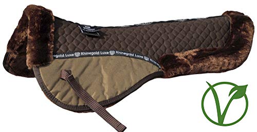 Rhinegold 448-f-brn/braun Luxe Pelz-Halb-Pad, Braun/Braun, Volle Größe Rhinegold 448-f-brn/braun Luxe Pelz-Halb-Pad, Braun/Braun, Volle Größe von Rhinegold