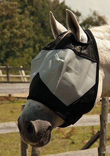 Rhinegold 475-XF Fliegenmaske ohne Ohren, Schwarz, Kaltblut/Warmblut extragroß Rhinegold 475-XF Fliegenmaske ohne Ohren, Schwarz, Kaltblut/Warmblut extragroß von Rhinegold