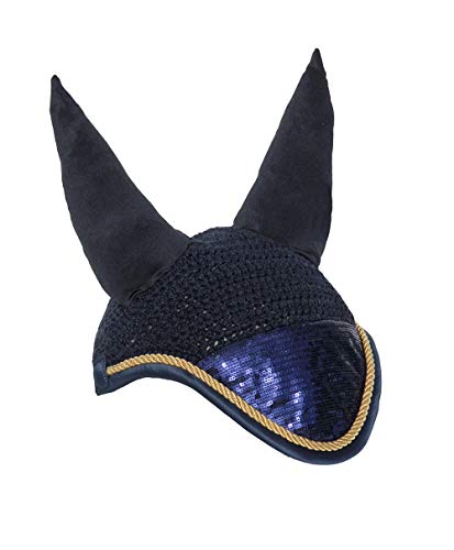 Rhinegold 662-p-ny Fliegenschleier mit Pailletten, Navy, Pony Rhinegold 662-p-ny Fliegenschleier mit Pailletten, Navy, Pony von Rhinegold
