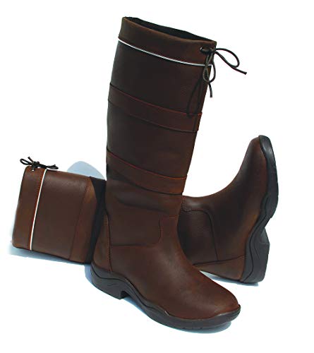 Rhinegold braun Harlem Country Boot-5(38)-Brown, UK-Größe 5 von Rhinegold