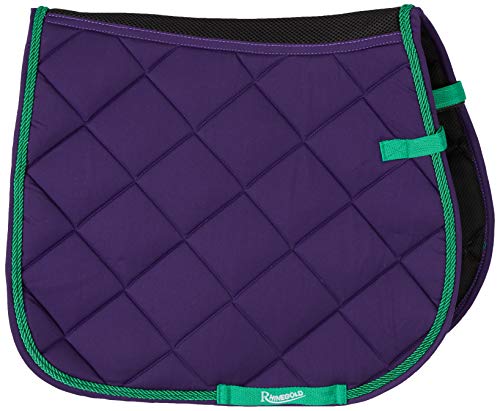 Rhinegold Carnival Belüftete Sattelauflage, Unisex, 416-C-PURP, violett, Cob Rhinegold Carnival Belüftete Sattelauflage, Unisex, 416-C-PURP, violett, Cob von Rhinegold