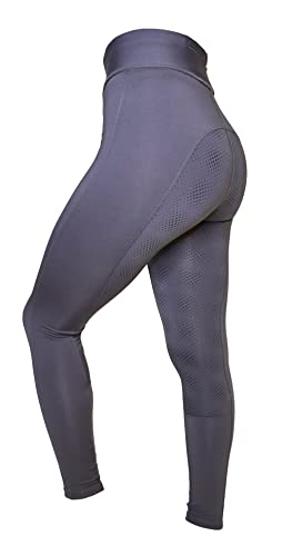 Rhinegold Damen 748-12-GREY Vollbesatz-Performance-Strumpfhose, schiefergrau, 12 Rhinegold Damen 748-12-GREY Vollbesatz-Performance-Strumpfhose, schiefergrau, 12 von Rhinegold