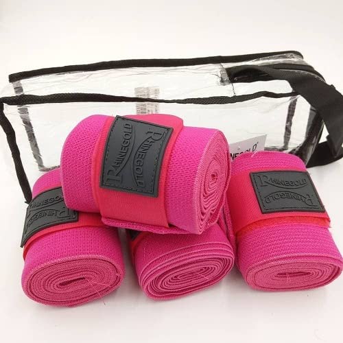 Rhinegold Elasticated Training Bandages-Raspberry Elastische Trainingsbandagen, Himbeere, Einheitsgröße Rhinegold Elasticated Training Bandages-Raspberry Elastische Trainingsbandagen, Himbeere, Einheitsgröße von Rhinegold
