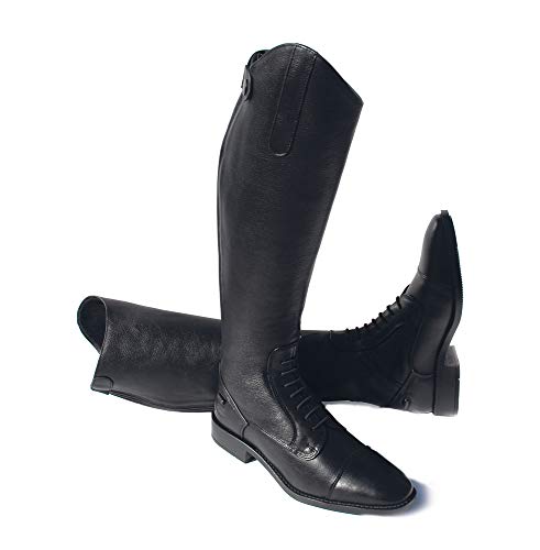 Rhinegold Elite Luxus Reitstiefel mit Schnürung aus Leder von Rhinegold