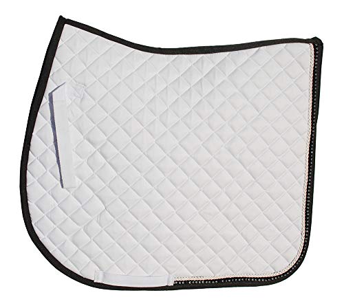 Rhinegold Elite Schabracke mit Strasssteinen, 0, weiß, Pony Rhinegold Elite Schabracke mit Strasssteinen, 0, weiß, Pony von Rhinegold