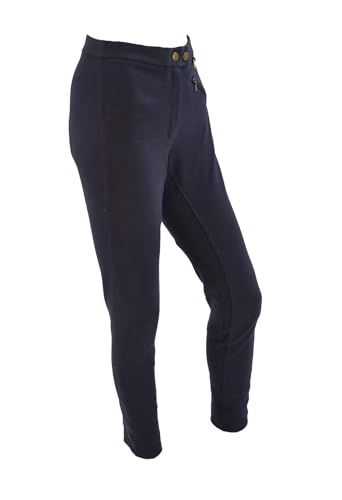 Rhinegold Essential Jodhpurs-UK 16 (EU 44)-Navy Reithose, Marineblau, UK16 von Rhinegold