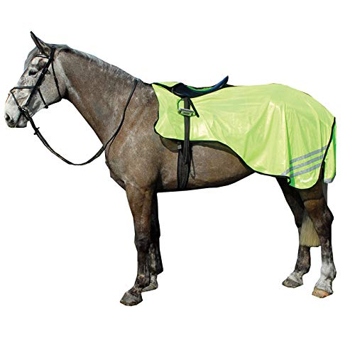 Rhinegold Reitdecke mit Cutaway-Netzstoff, Gelb Rhinegold Reitdecke mit Cutaway-Netzstoff, Gelb von Rhinegold