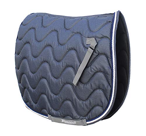 Rhinegold Sattelpolster Wave, voll-Jeansblau Rhinegold Sattelpolster Wave, voll-Jeansblau von Rhinegold