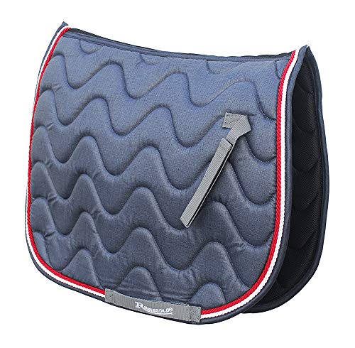 Rhinegold Sattelpolster Wave Pony-Denim/Rot Rhinegold Sattelpolster Wave Pony-Denim/Rot von Rhinegold