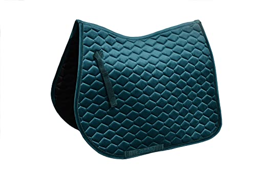 Rhinegold Velvet Hexagon GP Schabracke Pony-Peacock Green von Rhinegold