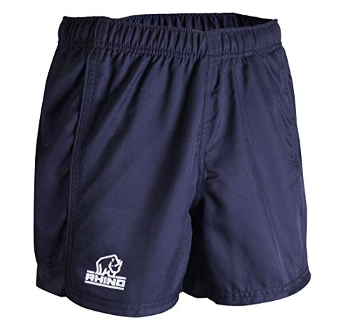 Rhino Herren Unisex Auckland Short Rugby, Marineblau, L, Navy, L von Rhino