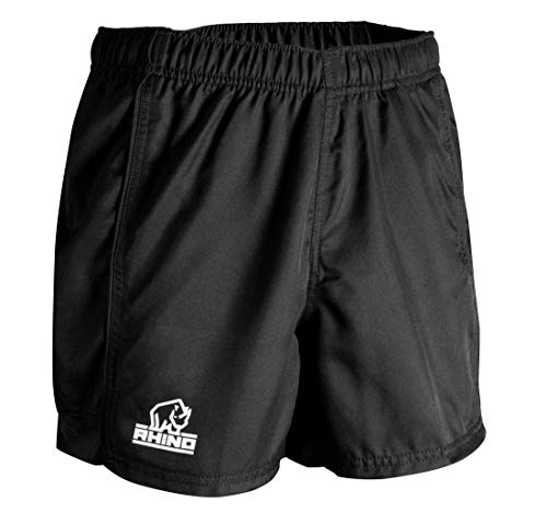 Rhino Rrc400sxsb Auckland R/Shorts für Erwachsene, Schwarz, Schwarz, XS von Rhino