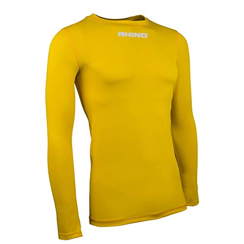 Rhino Tagless Baselayer, gelb, S von Rhino