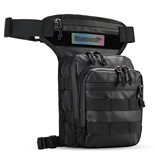 Rhinowalk Beintasche Hüfttasche Beinbeutel Gürteltasche Oberschenkeltasche für Damen und Herren Schultertasche Multifunktionstasche für Motorrad, Fahrrad, Wandern, Camping, Klettern, Laufen, Sport Rhinowalk Beintasche Hüfttasche Beinbeutel Gürteltasche Oberschenkeltasche für Damen und Herren Schultertasche Multifunktionstasche für Motorrad, Fahrrad, Wandern, Camping, Klettern, Laufen, Sport von Rhinowalk