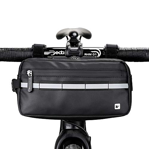 Rhinowalk Lenkertasche Fahrrad, wasserdichte Fahrradtasche, Fahrradkorb, Fahrradtasche vorne Lenker, Hüfttasche für Sport, professionelles Fahrradzubehör Rhinowalk Lenkertasche Fahrrad, wasserdichte Fahrradtasche, Fahrradkorb, Fahrradtasche vorne Lenker, Hüfttasche für Sport, professionelles Fahrradzubehör von Rhinowalk