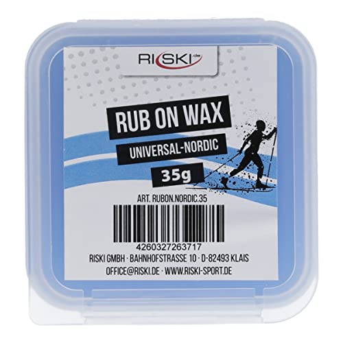 RiSki Rub On Ski Wax -Nordicskiwax - universal 35g RiSki Rub On Ski Wax -Nordicskiwax - universal 35g von RiSki