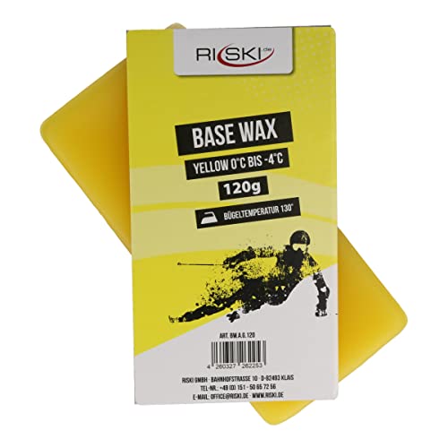 RiSki Skiwachs Base Wax Alpin gelb 120g RiSki Skiwachs Base Wax Alpin gelb 120g von RiSki