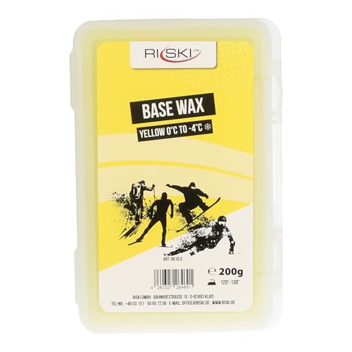RiSki Skiwachs Base Wax Alpin gelb 200g RiSki Skiwachs Base Wax Alpin gelb 200g von RiSki