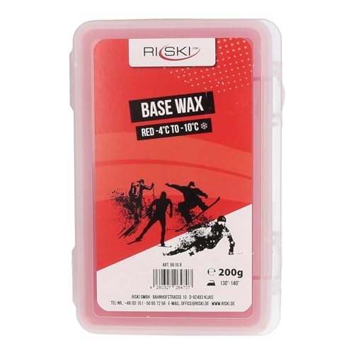 RiSki Skiwachs Base Wax Alpin rot 200g RiSki Skiwachs Base Wax Alpin rot 200g von RiSki