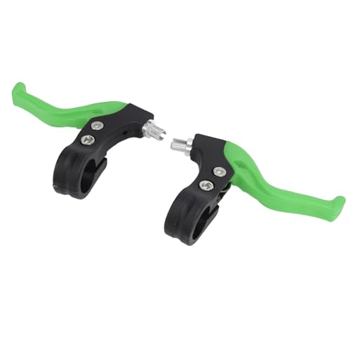 RiToEasysports 1 Paar Kinderfahrradbremsgriff, Verstellbares Design, Geeignet für Verschiedene Handgrößen, für Kinderfahrräder (Green) von RiToEasysports