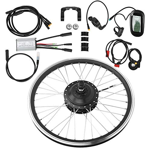 RiToEasysports Elektro-Fahrrad-Umrüstsatz, 36 V, 250 W, Wasserdichter Mountain-Controller, Ausgestattet für Frontantrieb, Hinterradantrieb, Rotationsschwungrad (Hinterradantrieb klemmt) von RiToEasysports