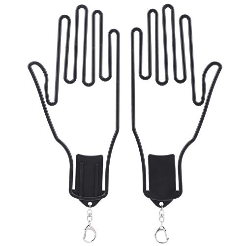 RiToEasysports Golfhandschuhe Stretcher, 2 Stück Golfhandschuh Plastikstütze Börse Halterung Rack Hanger Tool Zubehör Versorgung Schwarz Freizeitsport RiToEasysports Golfhandschuhe Stretcher, 2 Stück Golfhandschuh Plastikstütze Börse Halterung Rack Hanger Tool Zubehör Versorgung Schwarz Freizeitsport von RiToEasysports