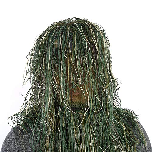 RiToEasysports Sniper Training Grass 3D Camouflage Head Hood Veil Hat Cover von RiToEasysports