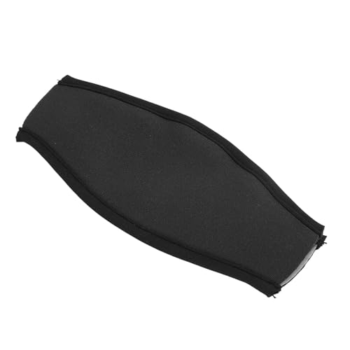 RiToEasysports Tauch-Slap-Straps-Abdeckung, Neopren-Tauchhaarschutz, Doppellagiger Haarschutz, Verstellbare Hakenschlaufe für Wassersport (Black) von RiToEasysports