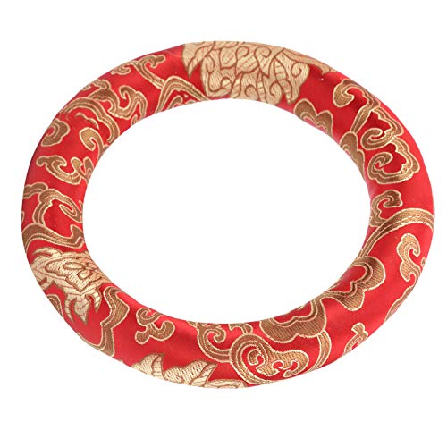 Ringschalen-Kissen Handgenäht Hochwertiges Klangschalen-Kissen Seidenbrokat Rundes Kissen Musikinstrument-Zubehör Klangschale Kissen Für Klangschale Ringschalen-Kissen Handgenäht Hochwertiges Klangschalen-Kissen Seidenbrokat Rundes Kissen Musikinstrument-Zubehör Klangschale Kissen Für Klangschale von RiToEasysports