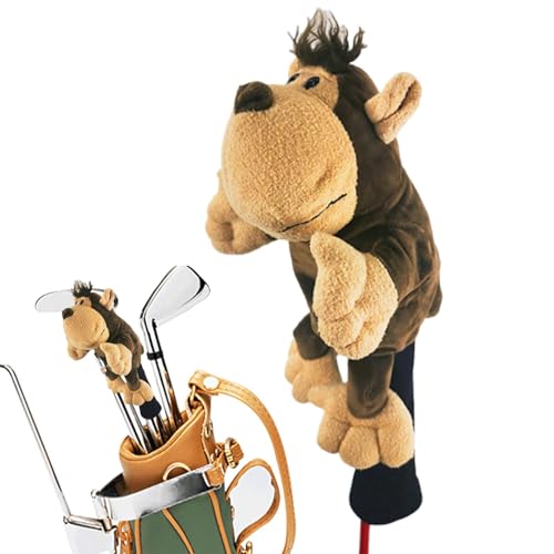 Animal Golf Club Covers, Plush Animal Golf Club Covers, Protective Zoo-Themed Headcovers for 1-Wood Clubs, Cute and Functional Golf Club Protectors for Golf Enthusiasts von Riaisttd