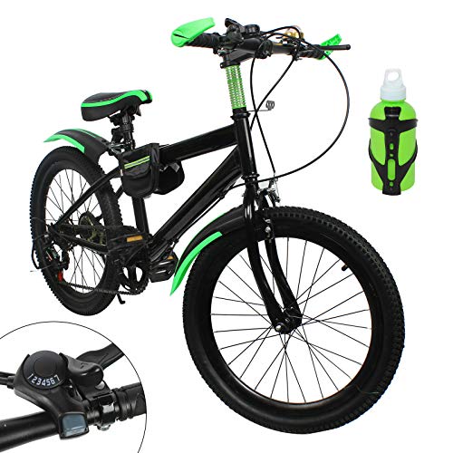 RibasuBB 20 Zoll Kinderfahrrad Cityfahrrad Adult 6 Gang Fahrrad MTB Mountainbike Citybike 48 kg Jugendfahrrad Cycling MTB Fahrrad Outdoor Sportstadt Fahrrad von RibasuBB